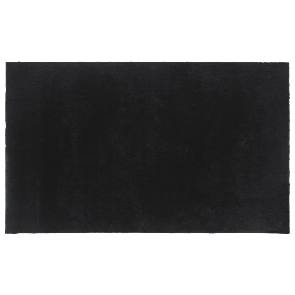 Ajtószőnyeg sötétszürke 90x150 cm tufting kókuszrost