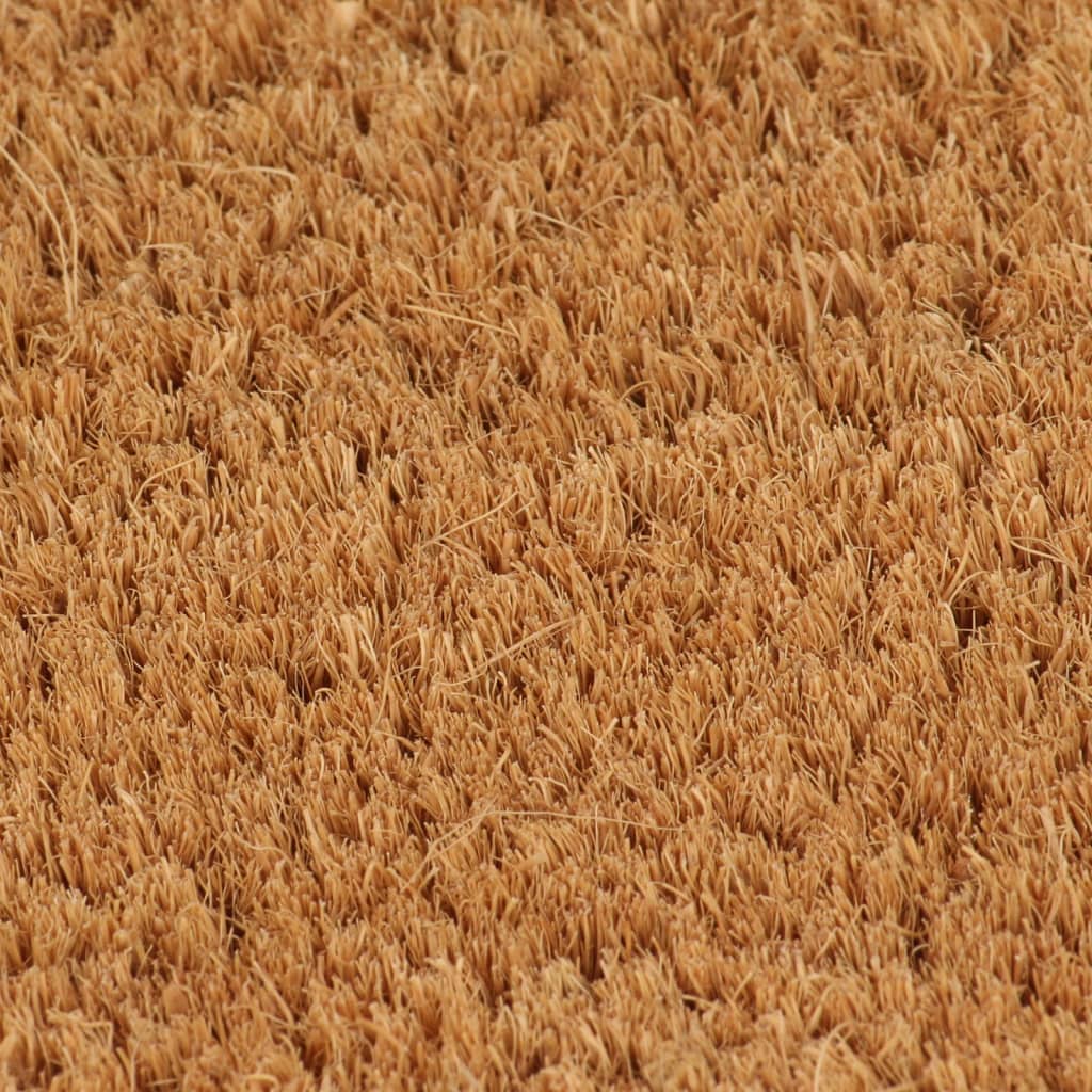 Ajtószőnyeg natural 60x90 cm tufting kókuszrost