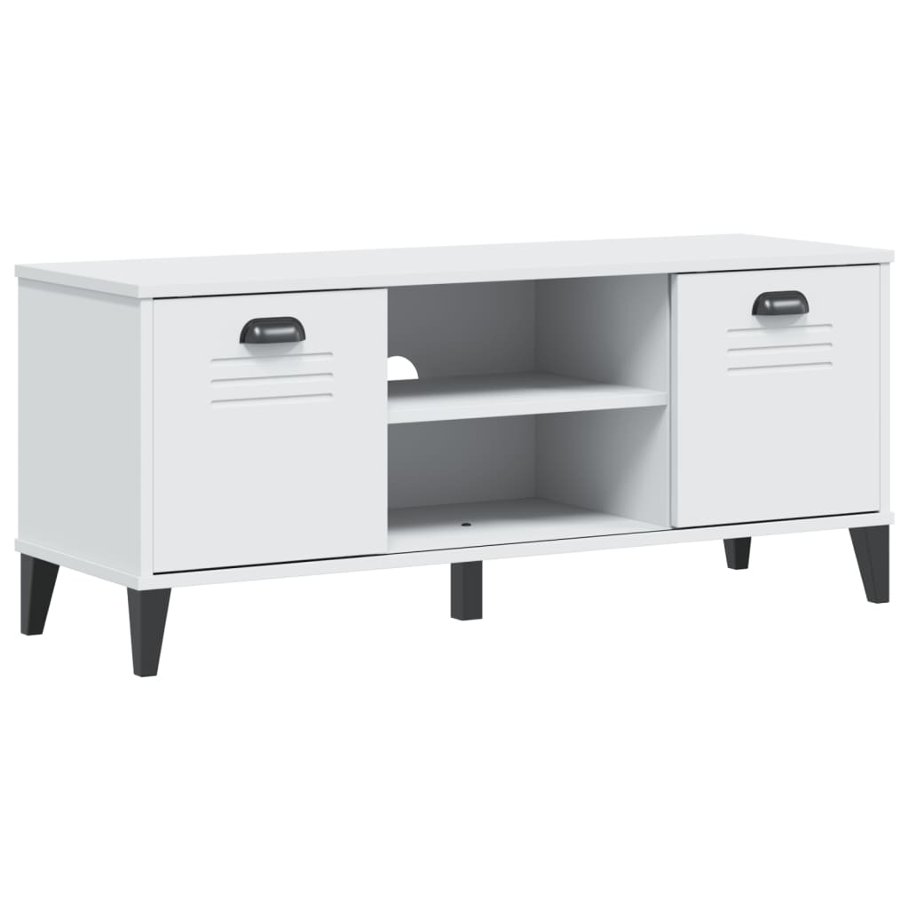 Viken fehér szerelt fa cipőtároló pad 106 x 35 x 45 cm