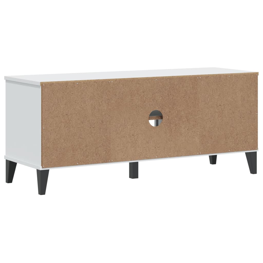 Viken fehér szerelt fa cipőtároló pad 106 x 35 x 45 cm
