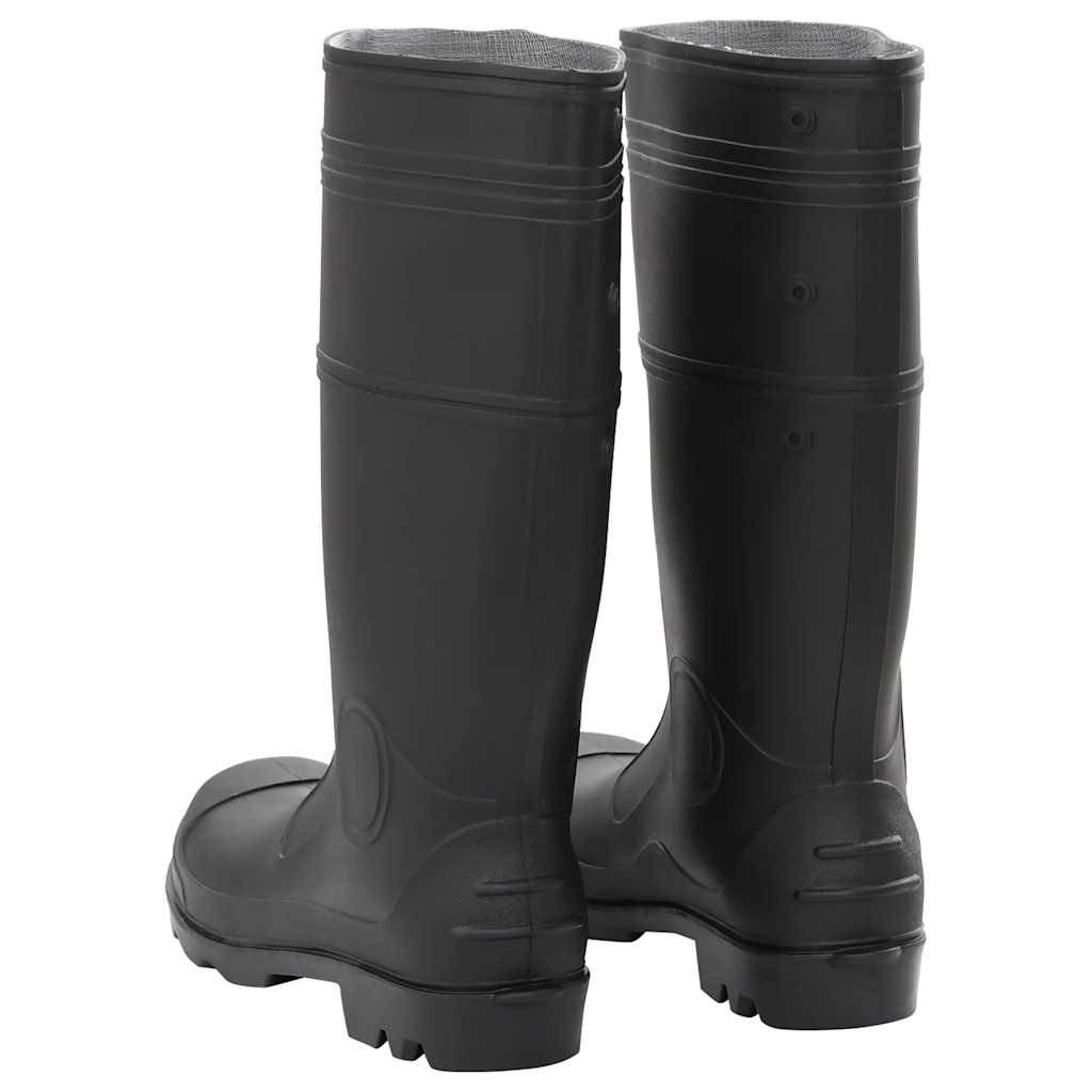 Fekete pvc 45-ös esőcsizma