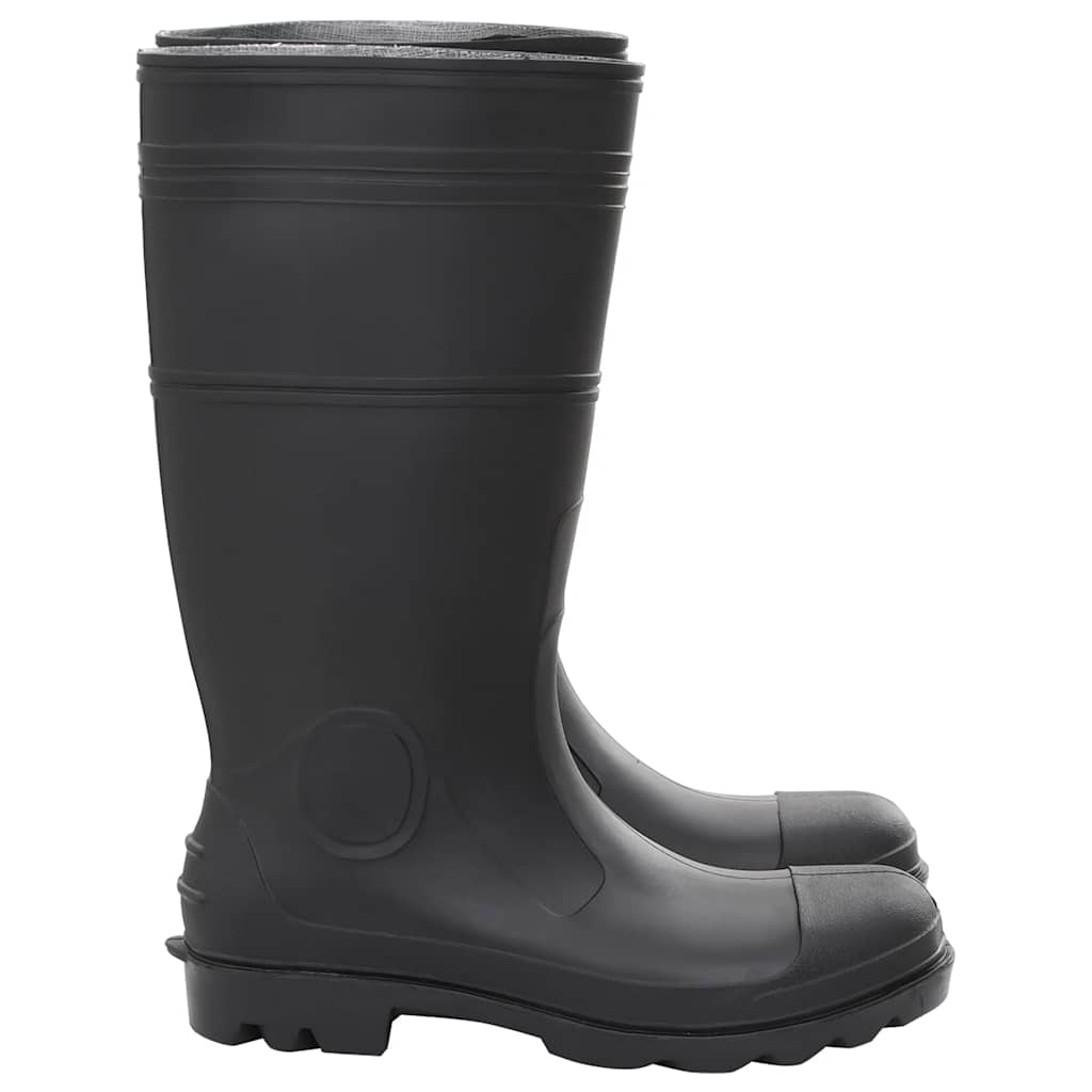 Fekete pvc 46-os esőcsizma