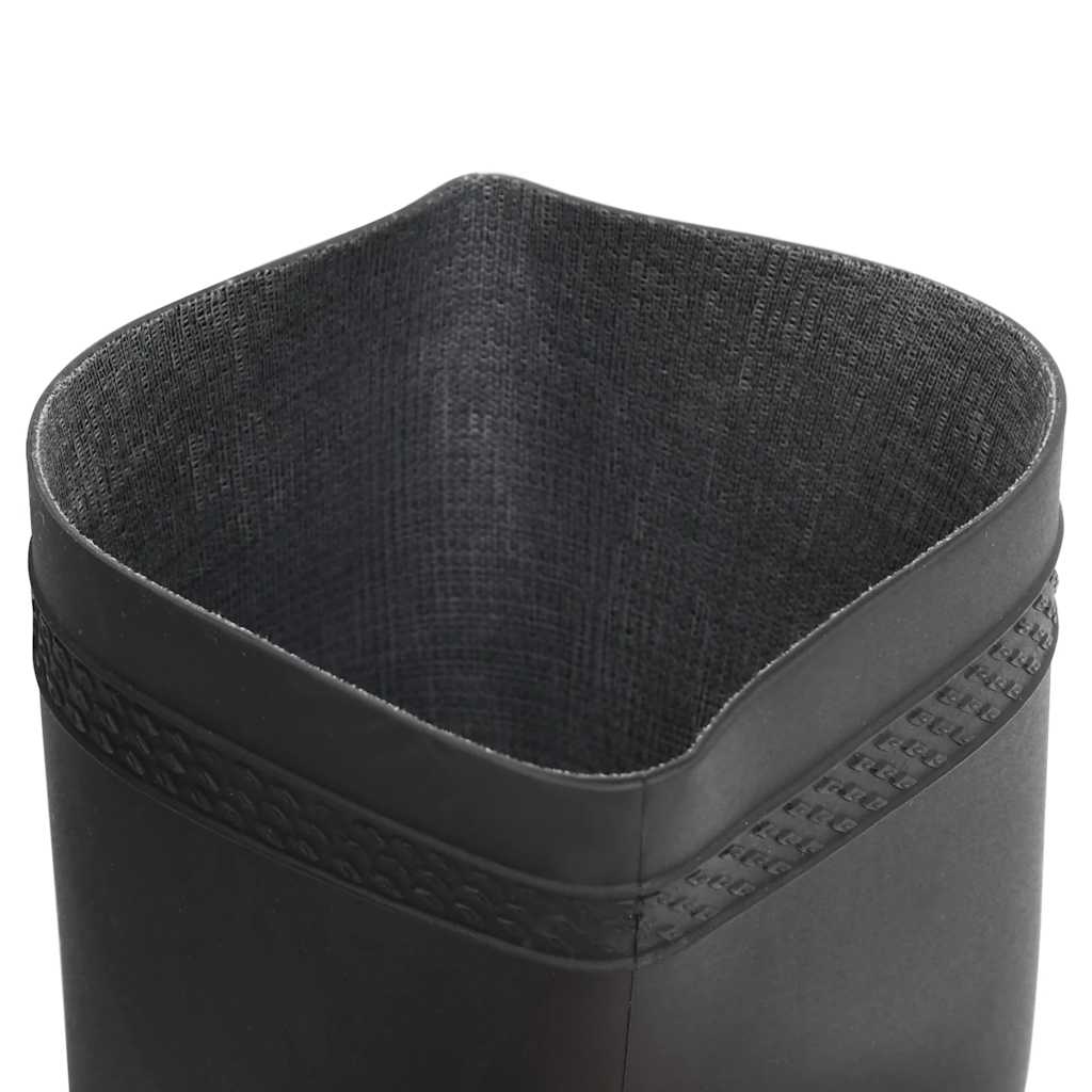 Fekete esőkabát 39-es méret pvc-ből