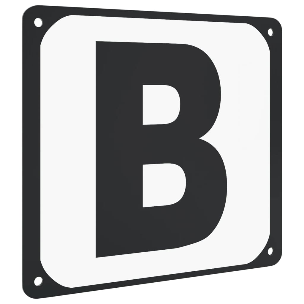 12 db acél pályajelölő betű díjlovagláshoz