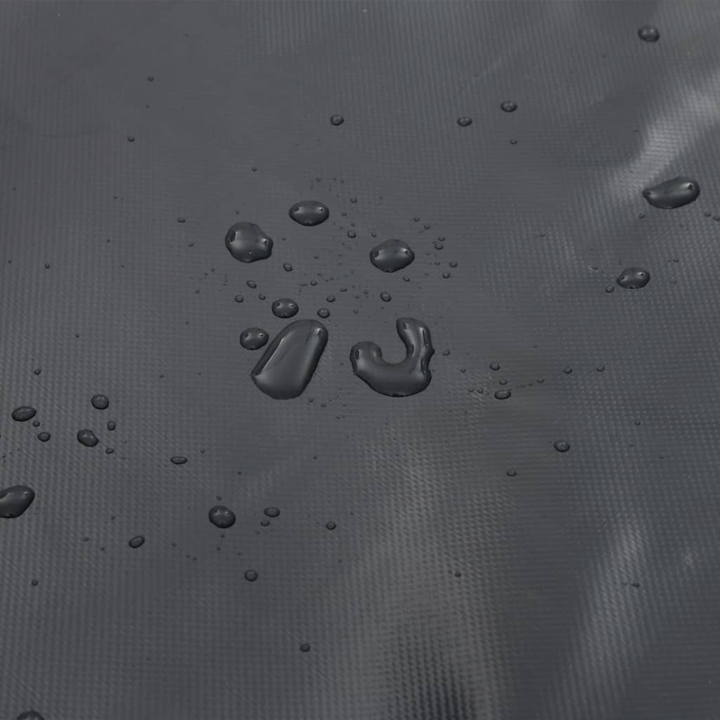 Antracitszürke ponyva 4 x 6 m 650 g/m²