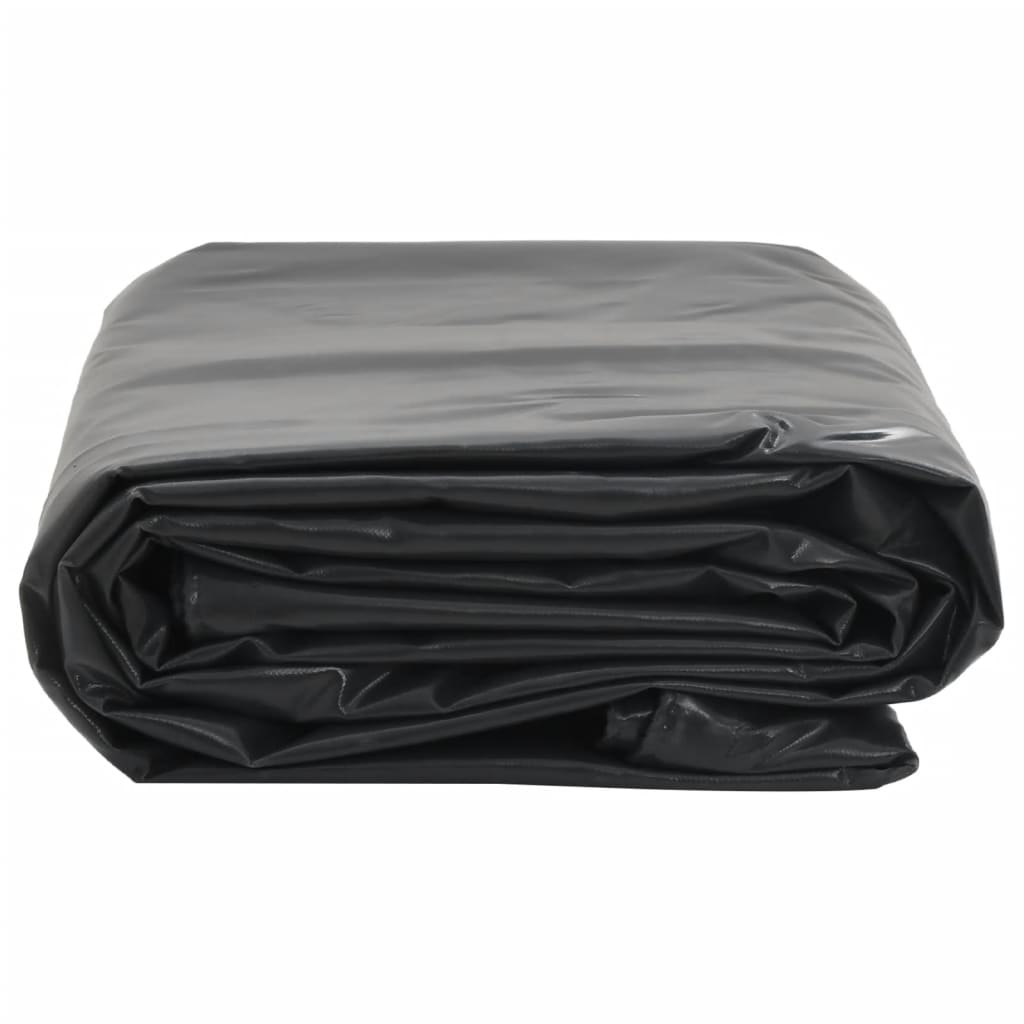 Antracitszürke ponyva 1,5 x 6 m 650 g/m²