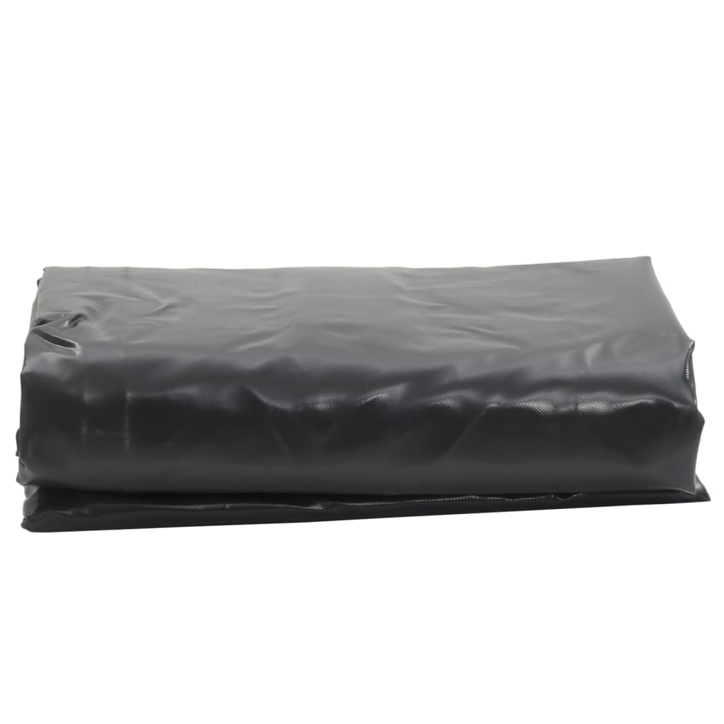 Antracitszürke ponyva 3,5 x 5 m 650 g/m²