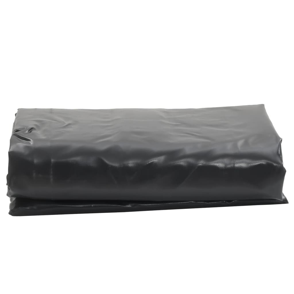 Antracitszürke ponyva 650 g/m² 1,5 x 2 m