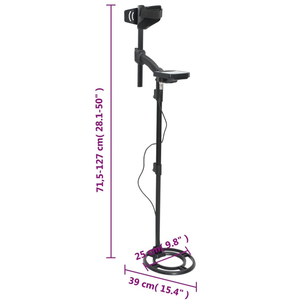 Auto tune hajszálpontos fémdetektor 18 cm keresési mélységgel