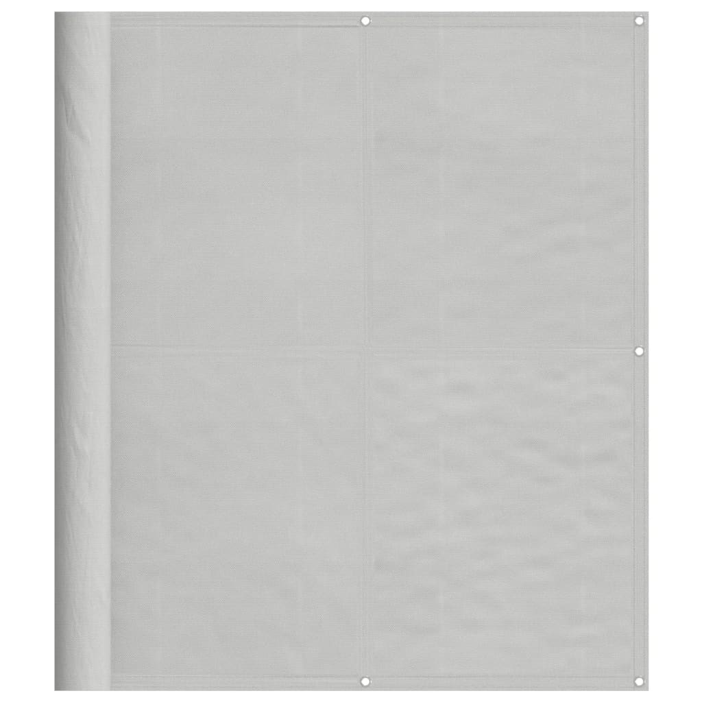 Világosszürke 100% oxford poliészter erkélyparaván 120 x 300 cm