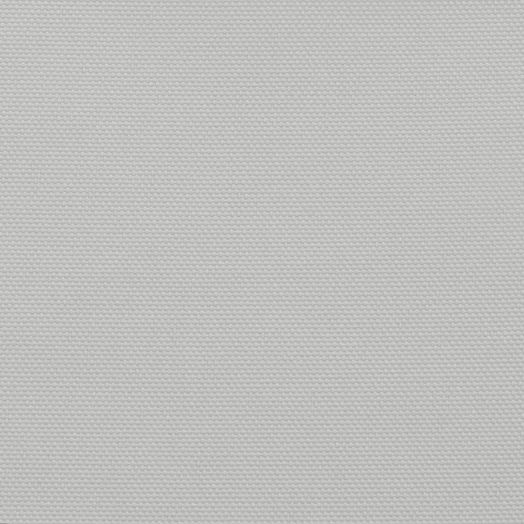 Világosszürke 100% oxford poliészter erkélyparaván 120 x 500 cm