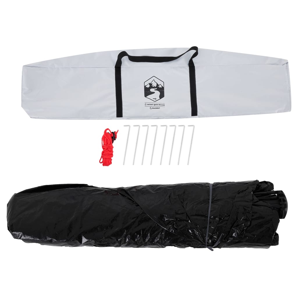 4 személyes fehér sötétítő szövet vízálló kupolás kempingsátor