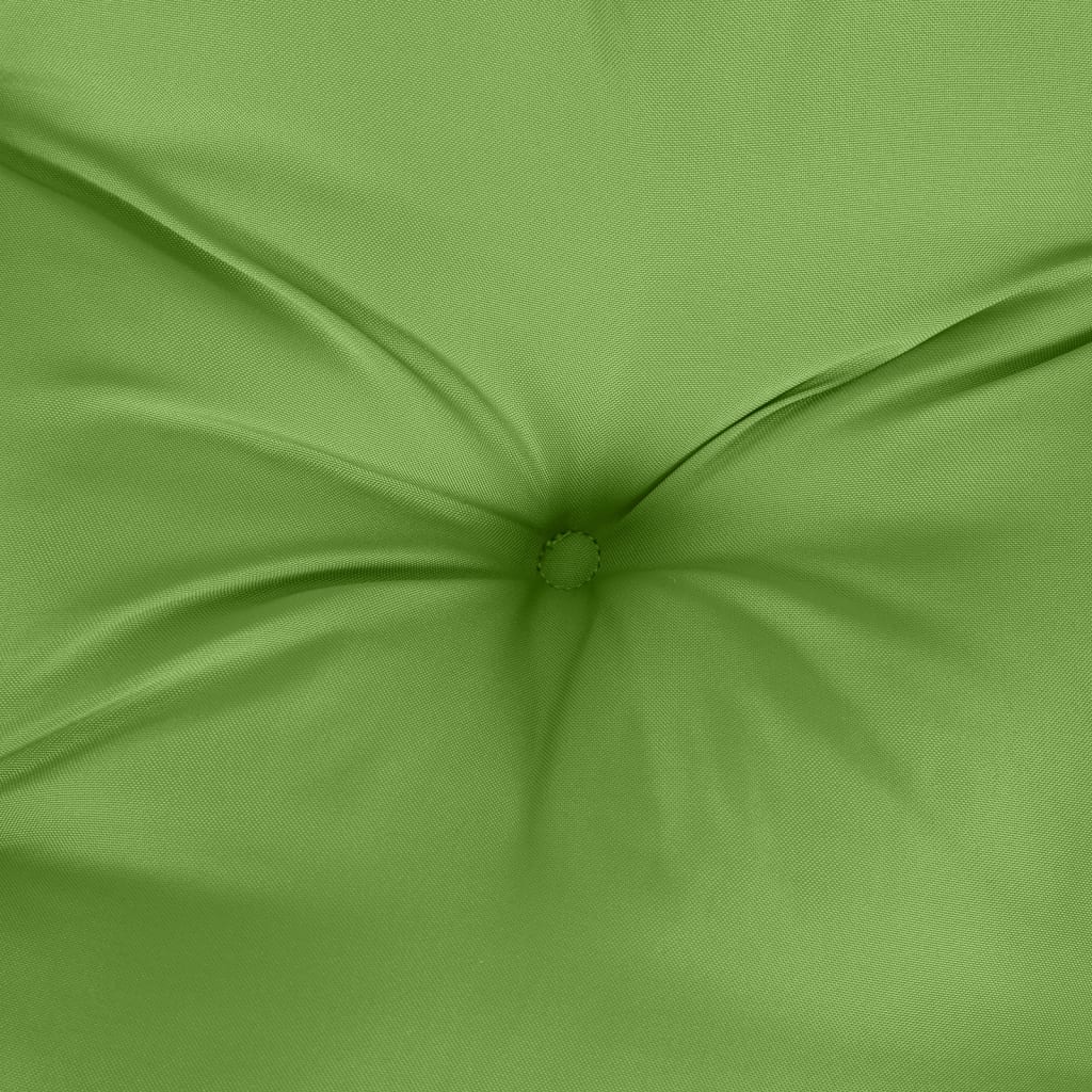 2 db melange zöld szövet magas háttámlájú székpárna 120x50x7 cm
