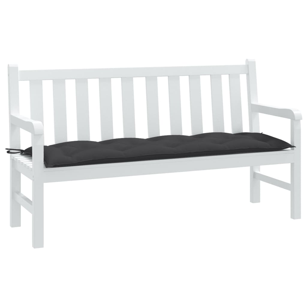 Melange antracitszürke szövet kerti padpárna 150 x 50 x 7 cm Melange antracitszürke szövet kerti padpárna 150 x 50 x 7 cm