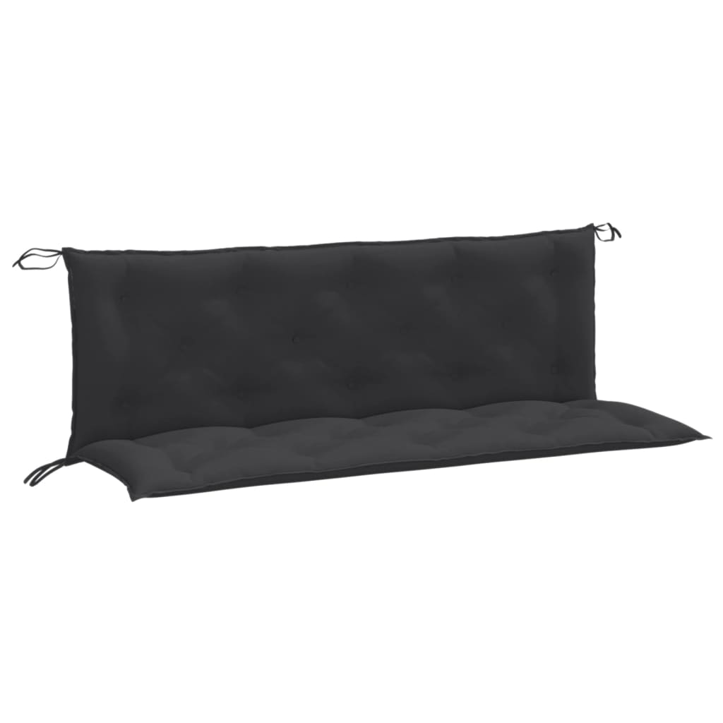 2 db melange antracitszürke szövet kerti padpárna 150x50x7 cm 2 db melange antracitszürke szövet kerti padpárna 150x50x7 cm