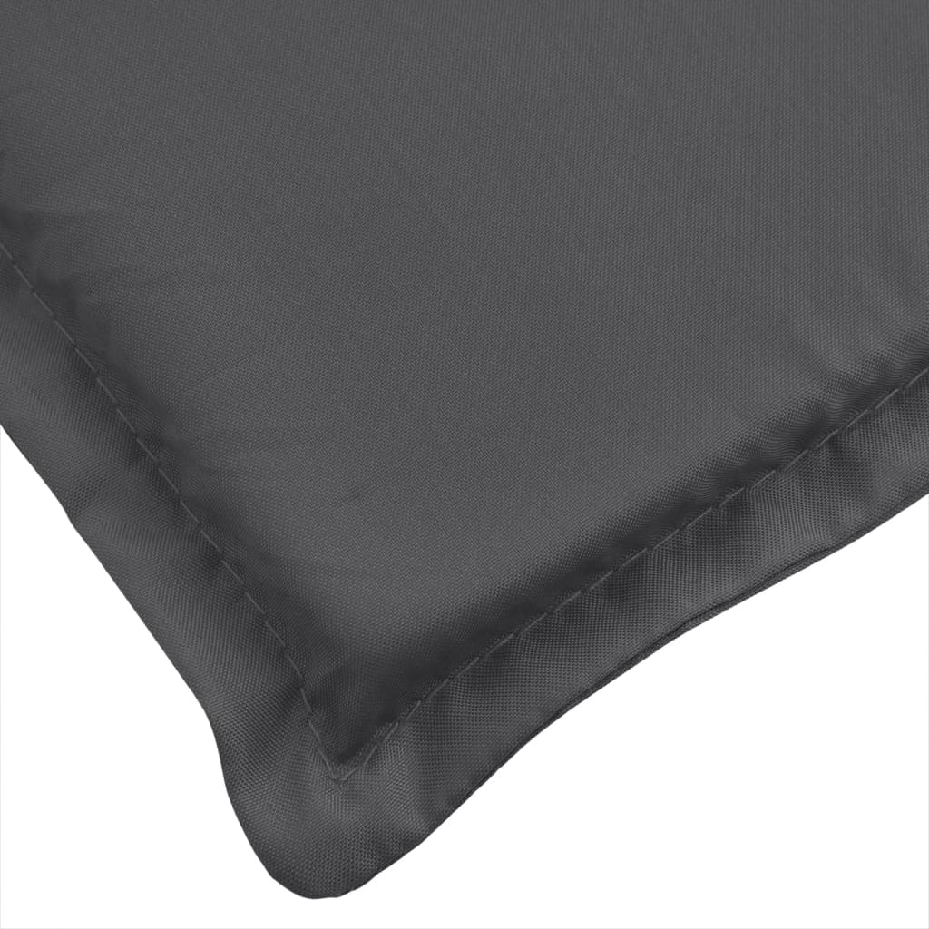 2 db melange antracitszürke szövet kerti padpárna 150x50x7 cm 2 db melange antracitszürke szövet kerti padpárna 150x50x7 cm