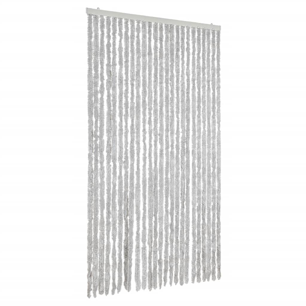 Szürke zsenília rovarfüggöny 100 x 230 cm