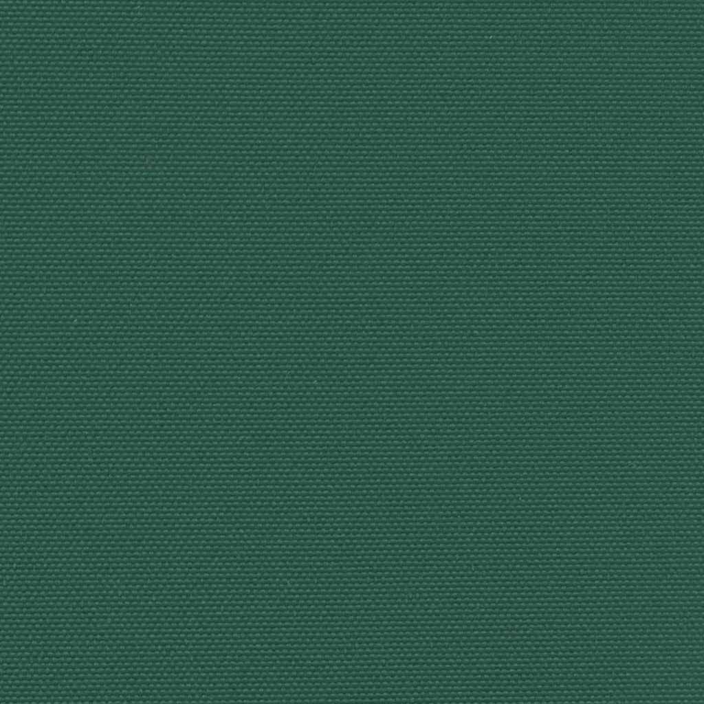 Sötétzöld behúzható oldalsó napellenző 200 x 600 cm