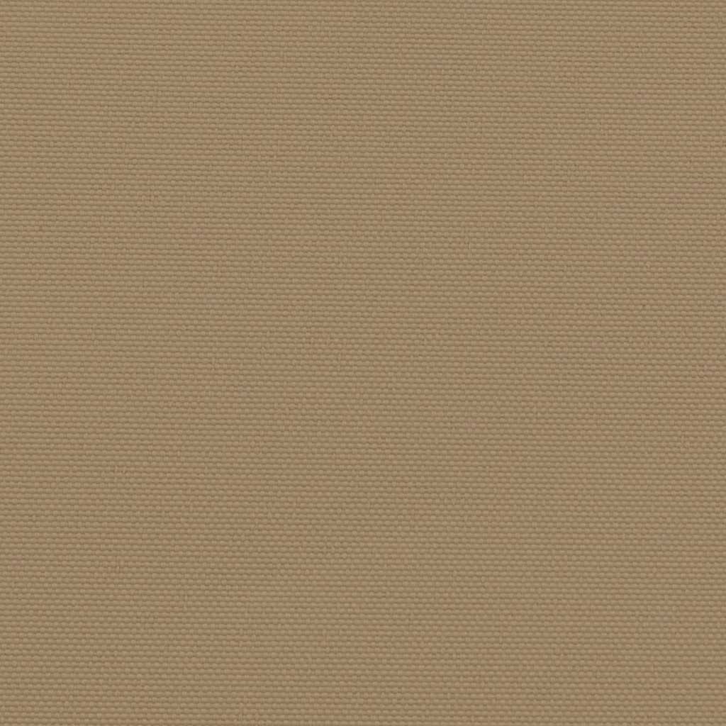 Tópszínű behúzható oldalsó napellenző 120 x 1200 cm