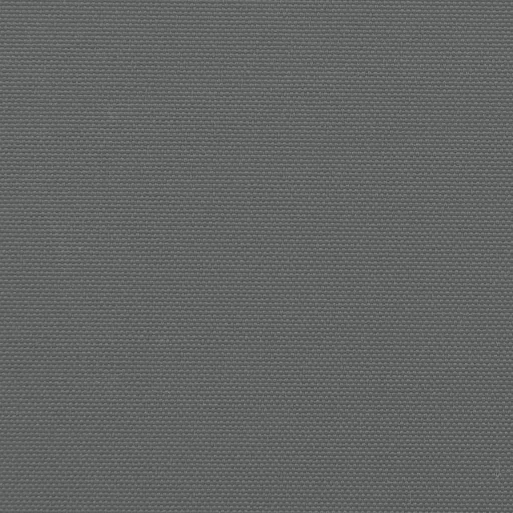 Antracitszürke behúzható oldalsó napellenző 180 x 1200 cm