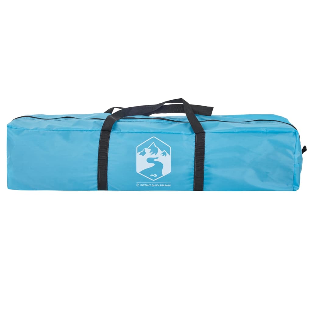 4 személyes kék felugró kempingsátor