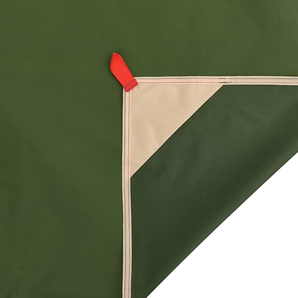 Zöld pikniktakaró cövekekkel 205 x 155 cm