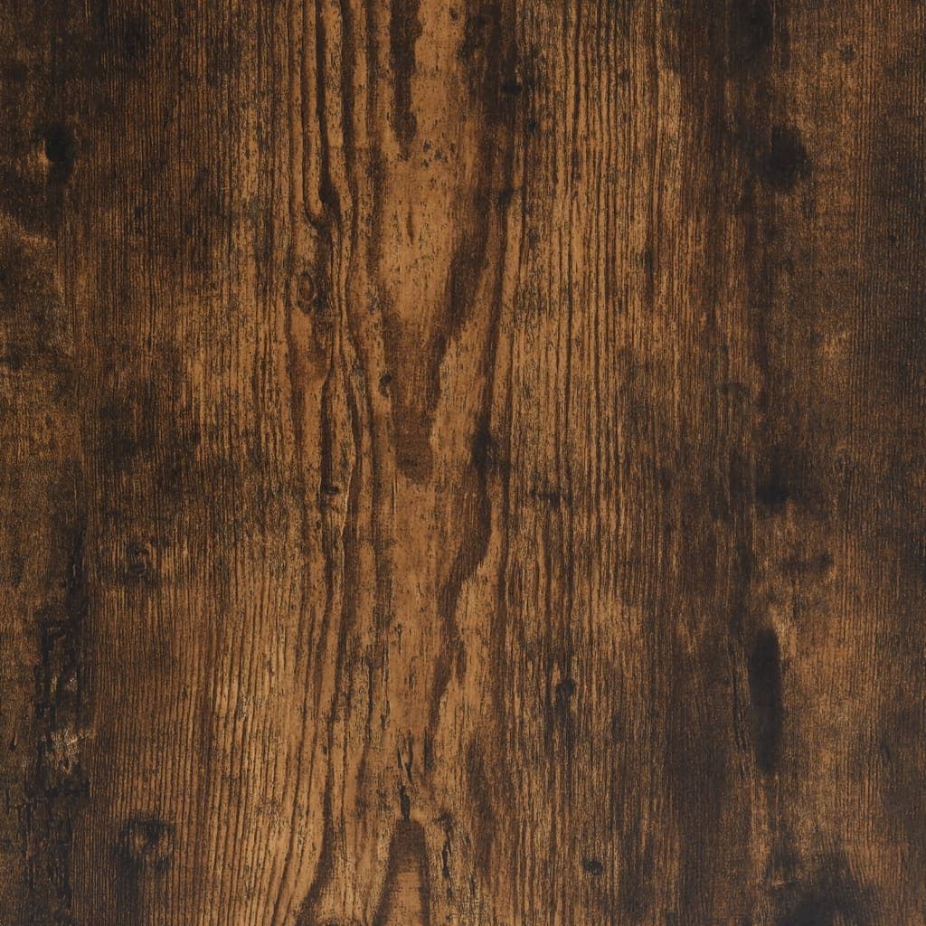 Füstös tölgy színű szerelt fa nyomtatóállvány 40 x 32 x 22,5 cm