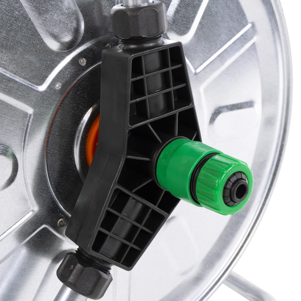 Falra szerelhető acél tömlődob 50 m 1/2