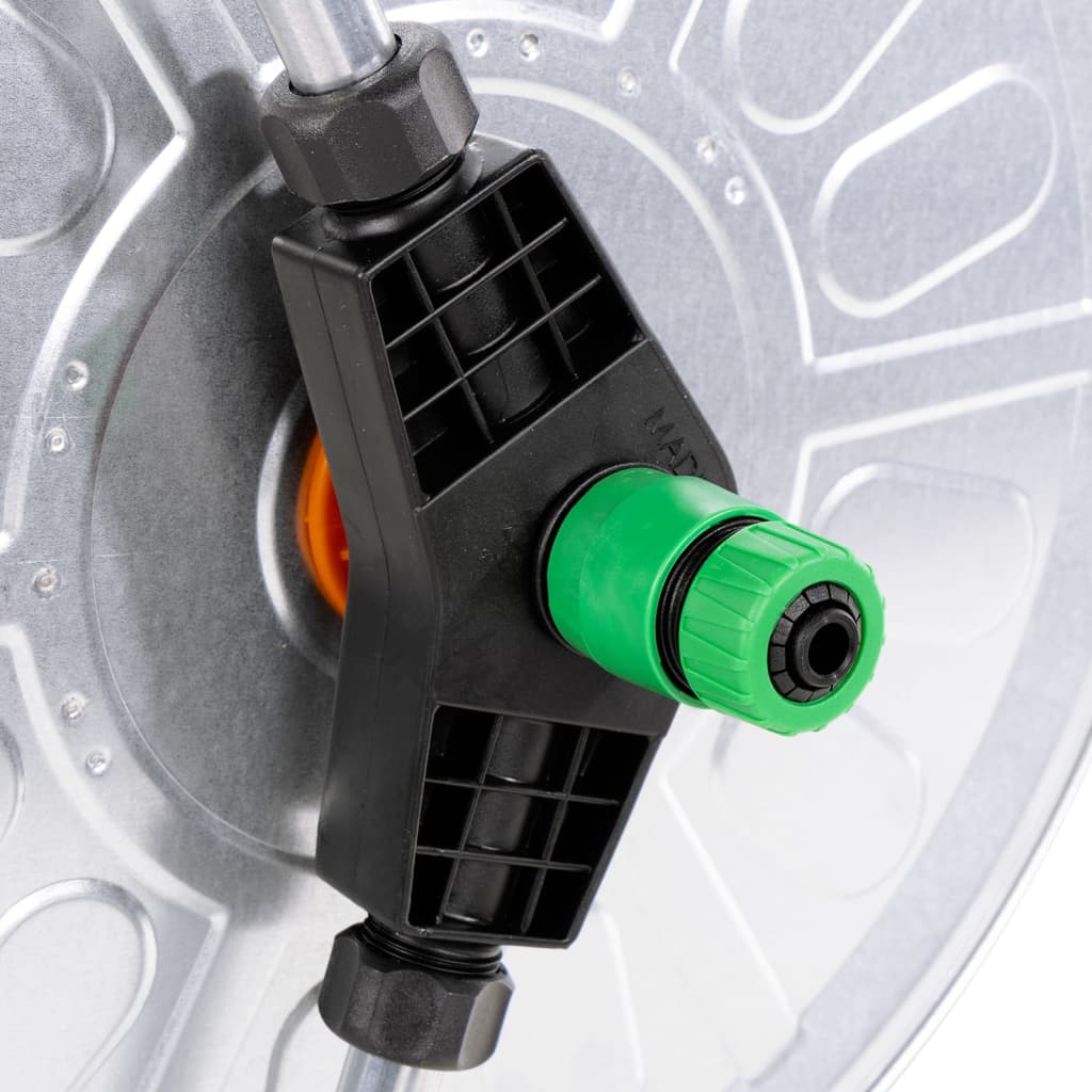 Acél kerekes tömlődob 60 m 1/2