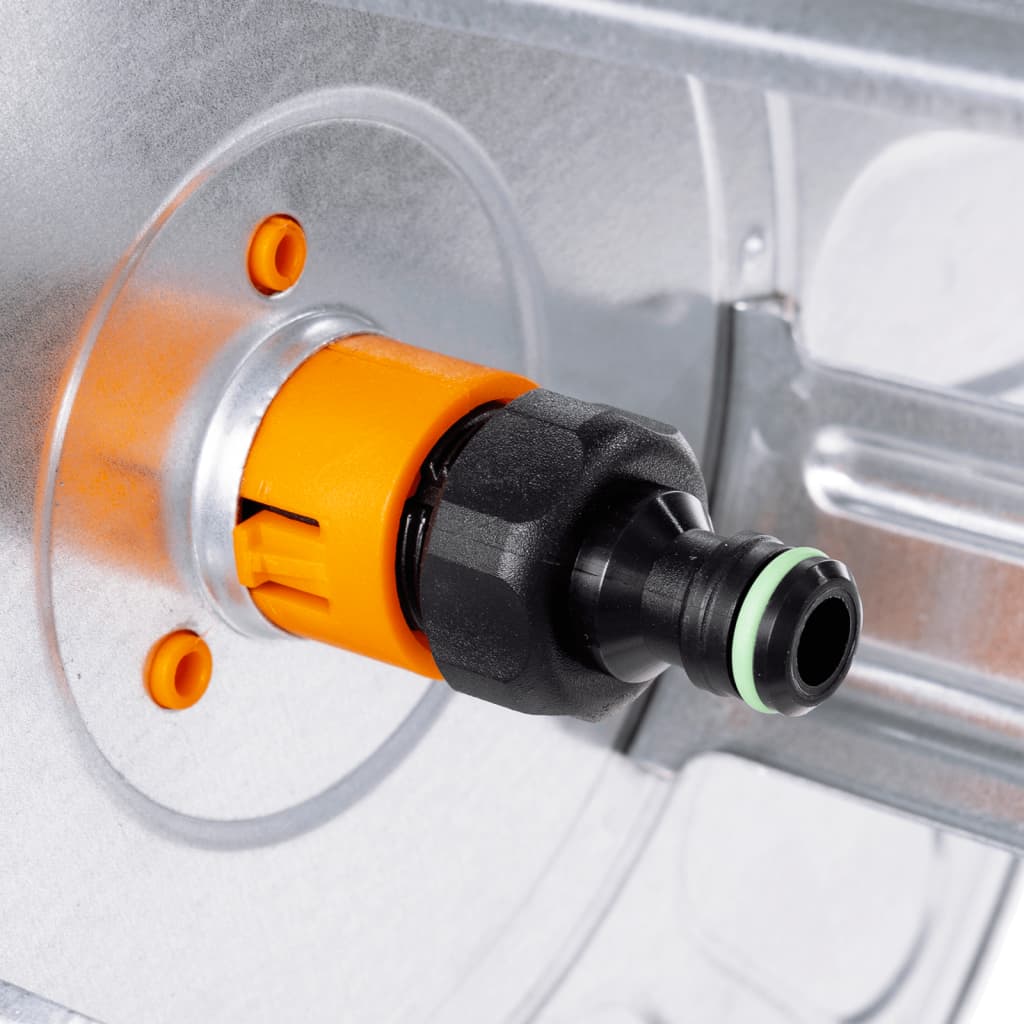 Acél kerekes tömlődob 60 m 1/2