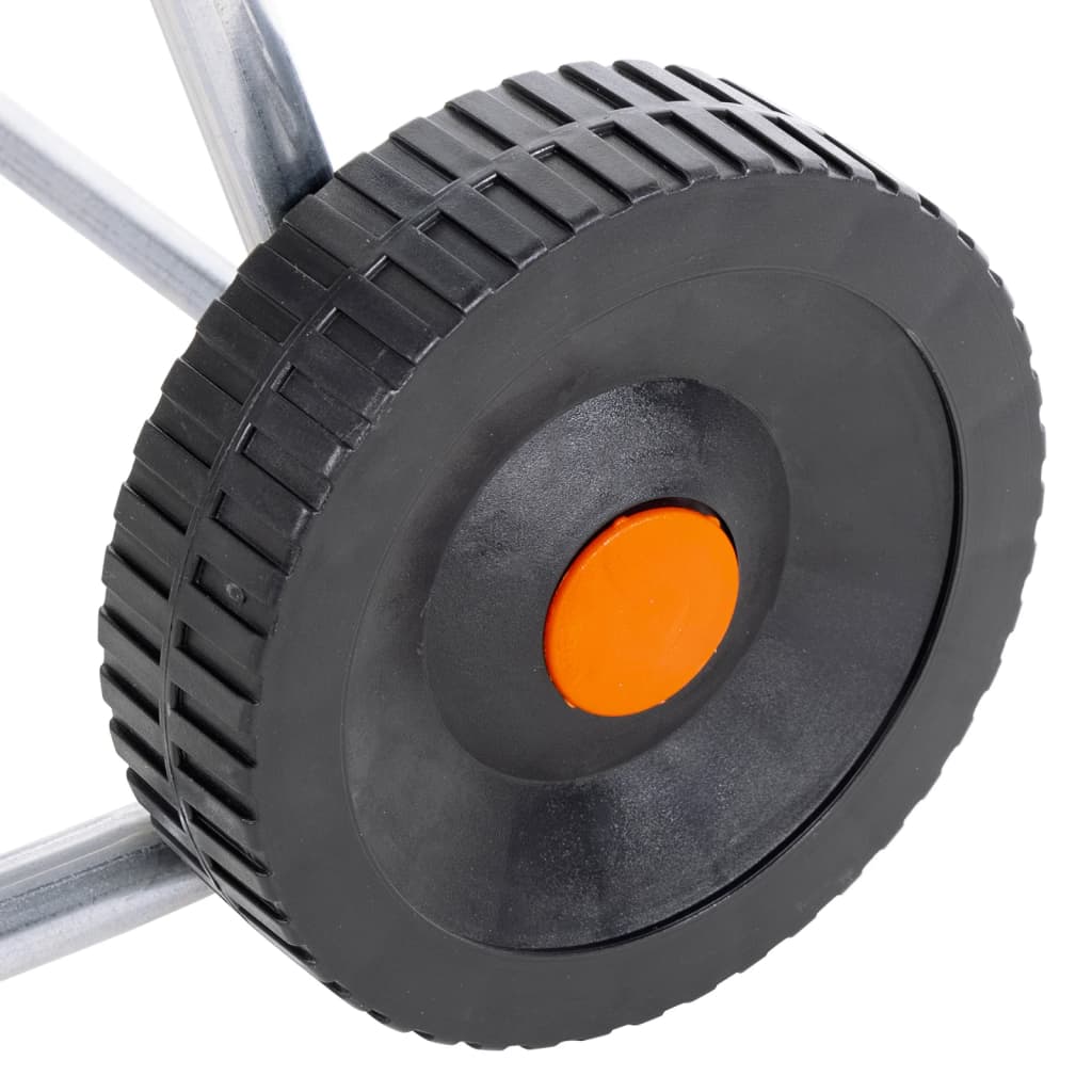 Acél kerekes tömlődob 60 m 1/2