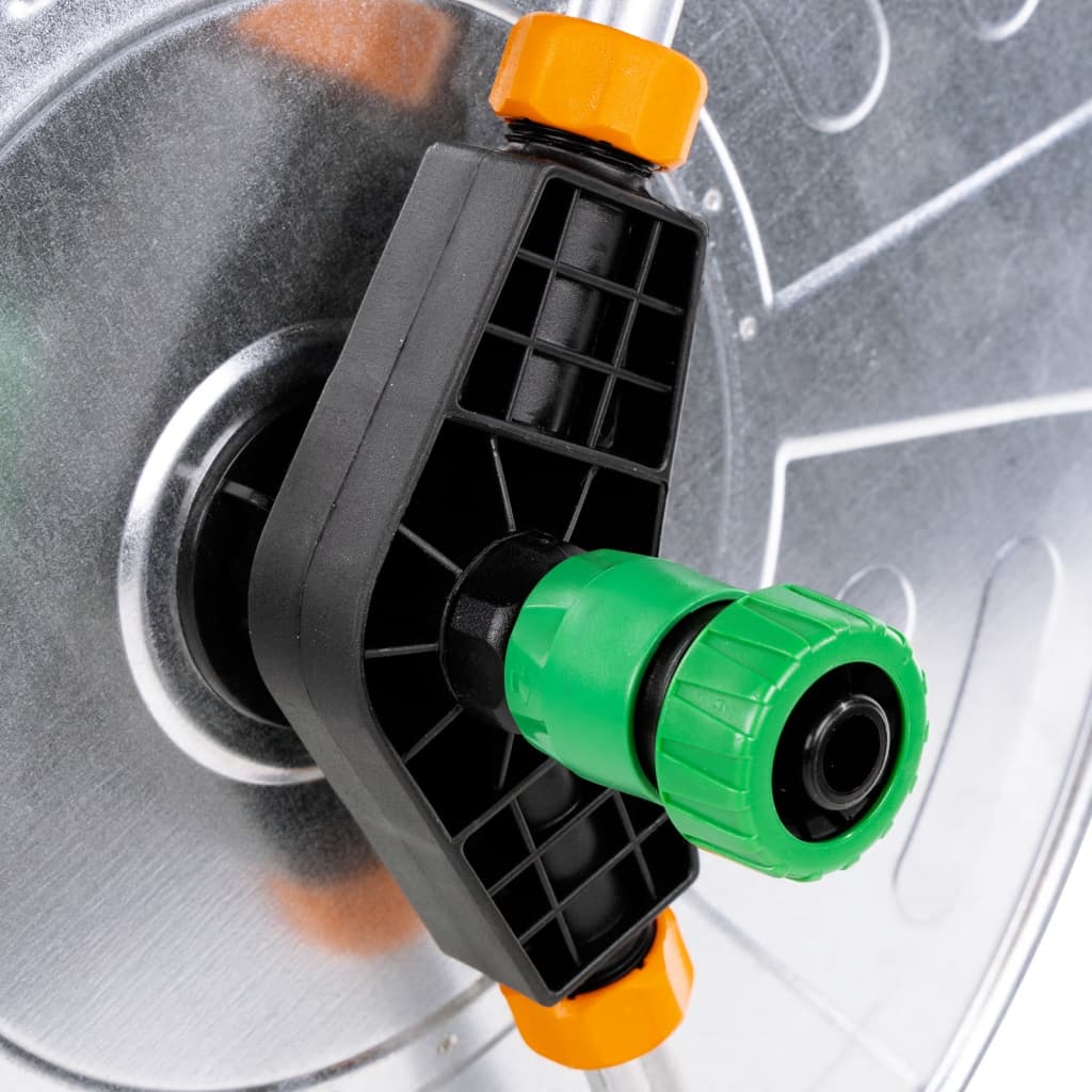 Acél kerekes tömlődob 110 m 1/2