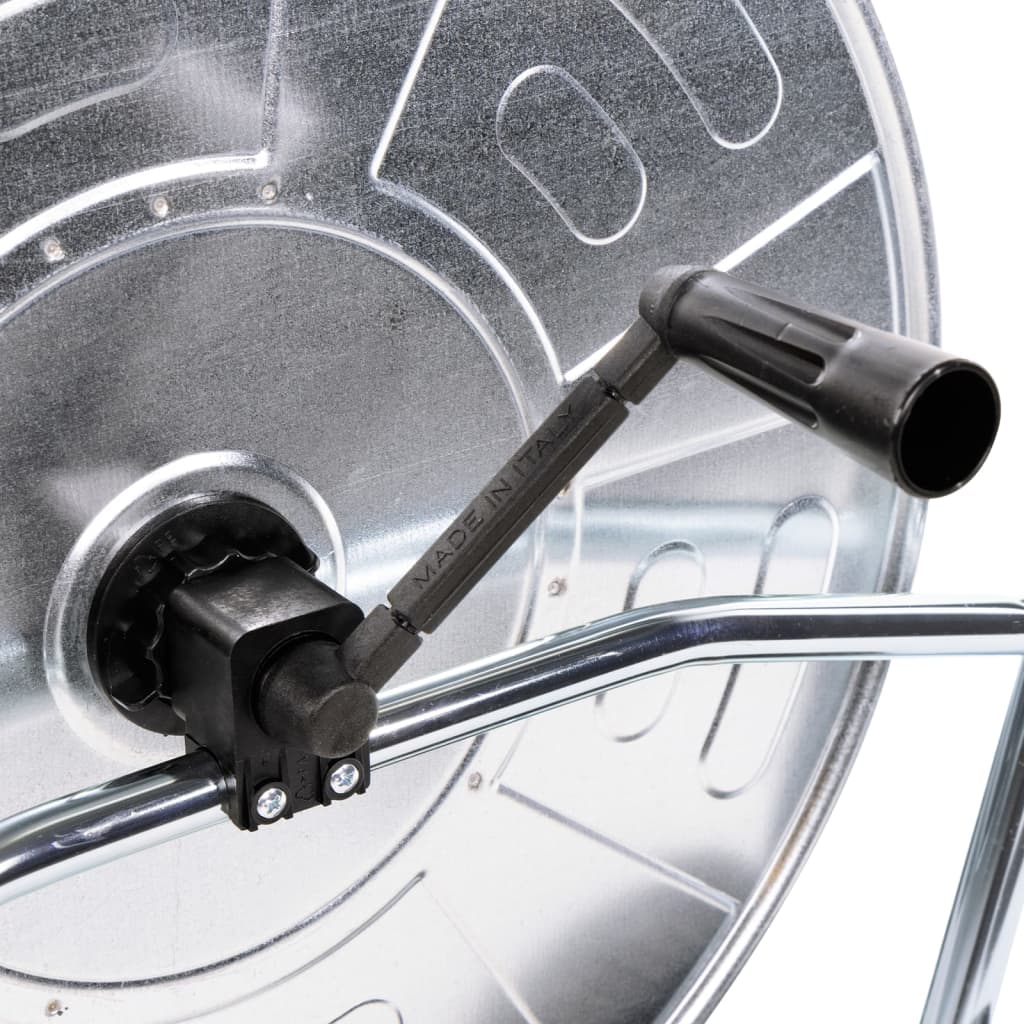 Acél kerekes tömlődob 80 m 3/4