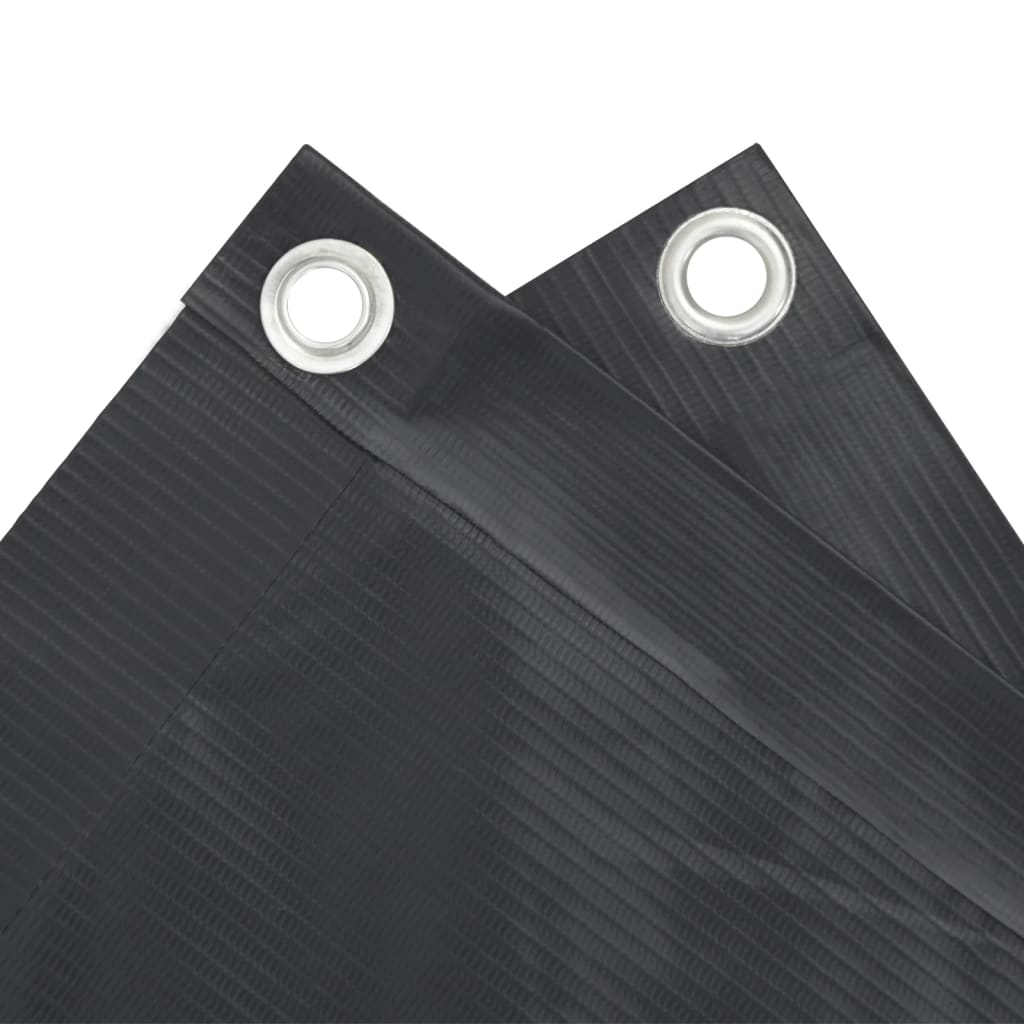 Antracitszürke pvc kerti belátás elleni paraván 300x75 cm