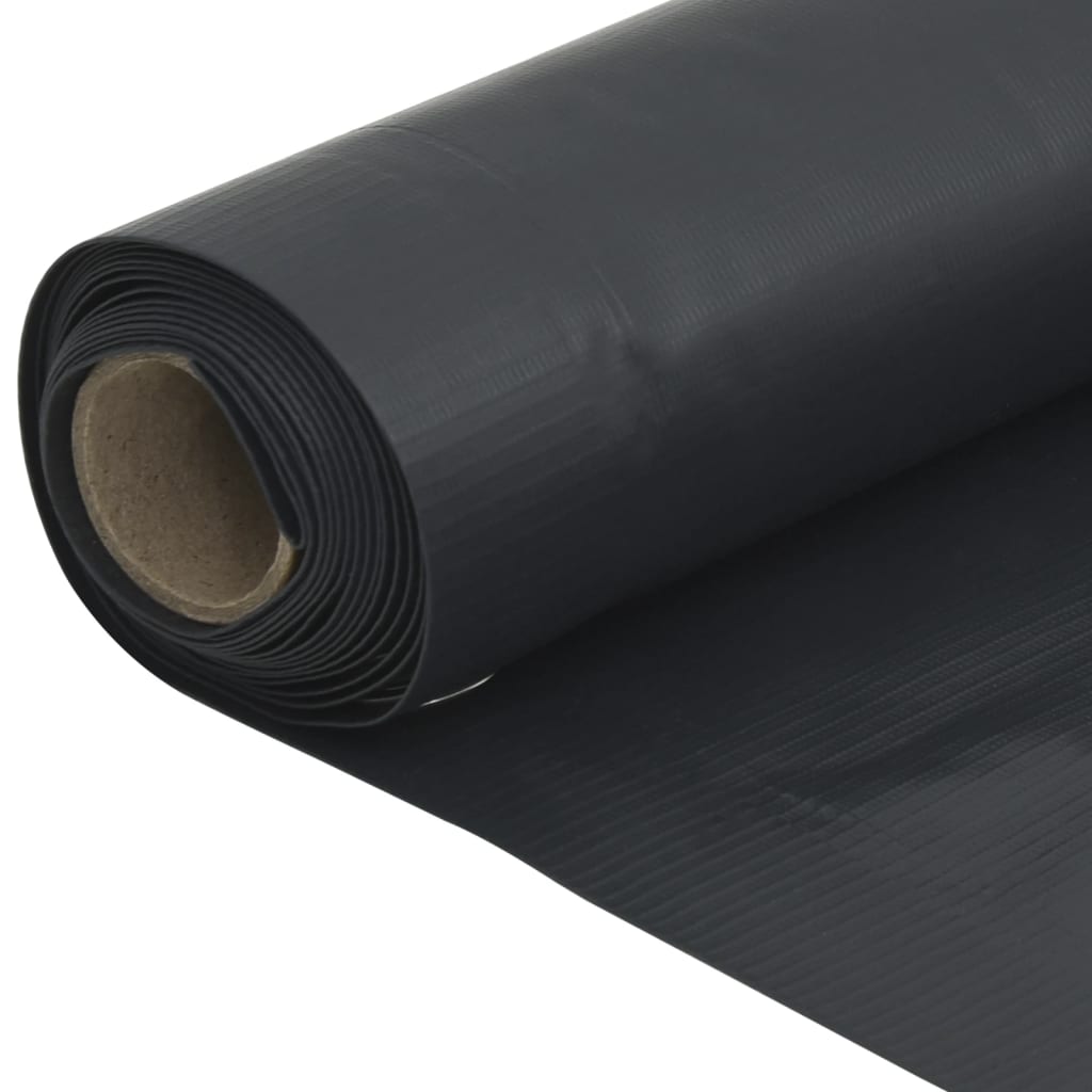 Antracitszürke pvc kerti belátás elleni paraván 300x75 cm