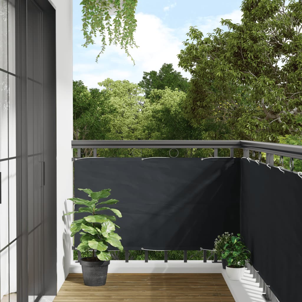 Antracitszürke pvc kerti belátás elleni paraván 300x75 cm