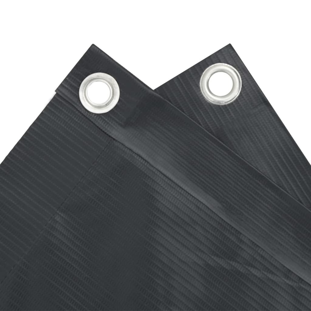 Antracitszürke pvc kerti belátás elleni paraván 600 x 75 cm