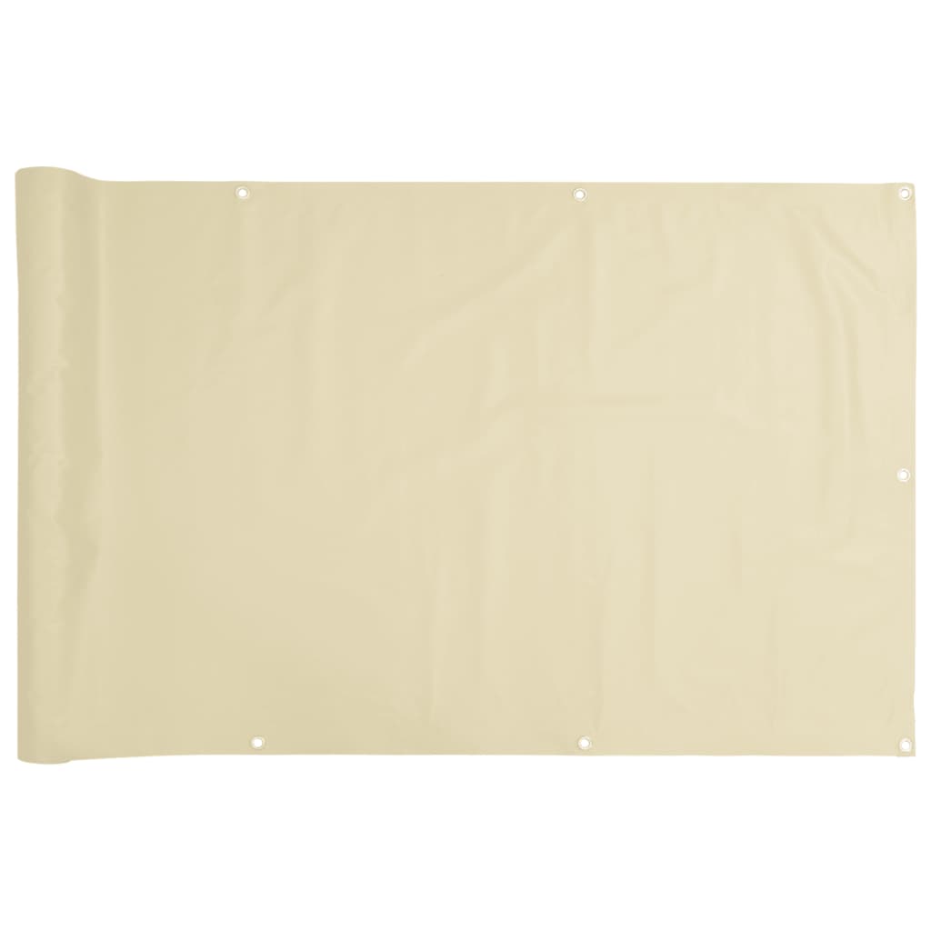 Krémszínű pvc kerti betekintésgátló paraván 700 x 75 cm Krémszínű pvc kerti betekintésgátló paraván 700 x 75 cm