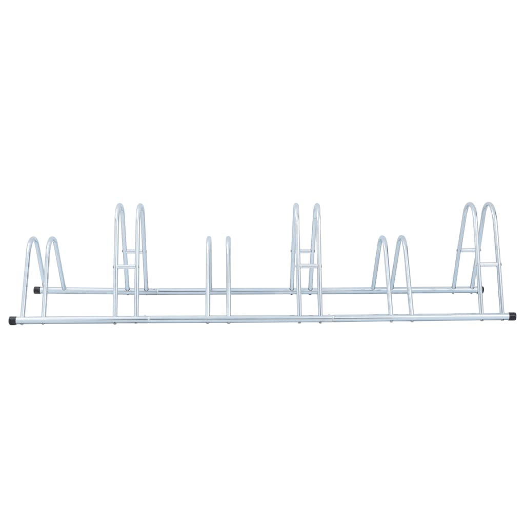 Padlón álló horganyzott acél kerékpártartó 6 kerékpárhoz
