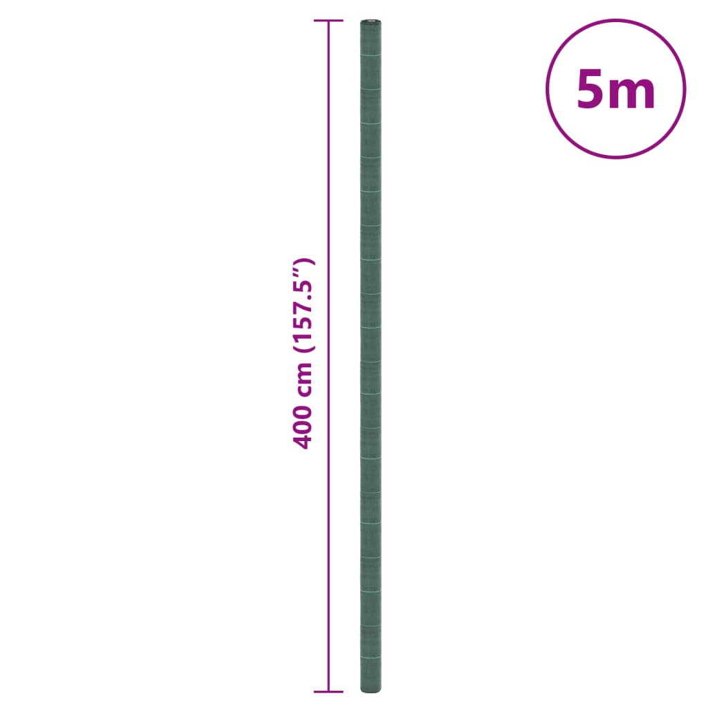 Zöld pp talajtakaró membrán 4x5 m