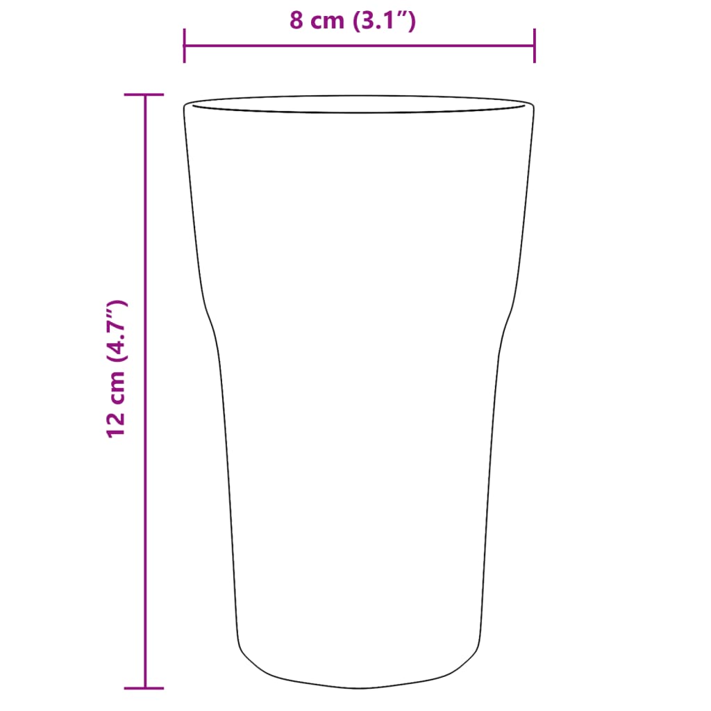6 db söröspohár 295 ml 6 db söröspohár 295 ml