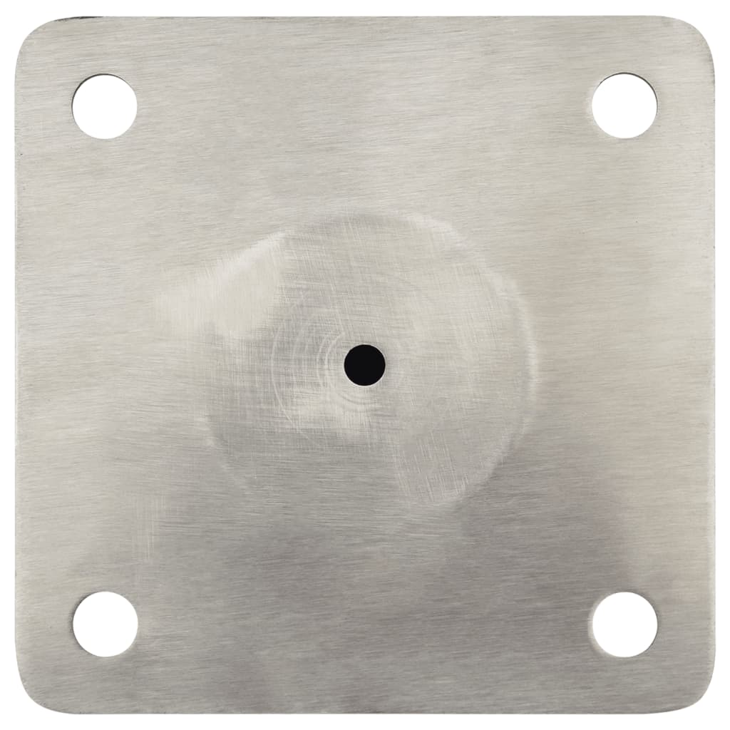 Ezüstszínű acél napernyőtalp rúdhoz ø38/48 mm