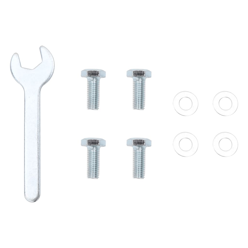 Ezüstszínű acél napernyőtalp rúdhoz ø38/48 mm