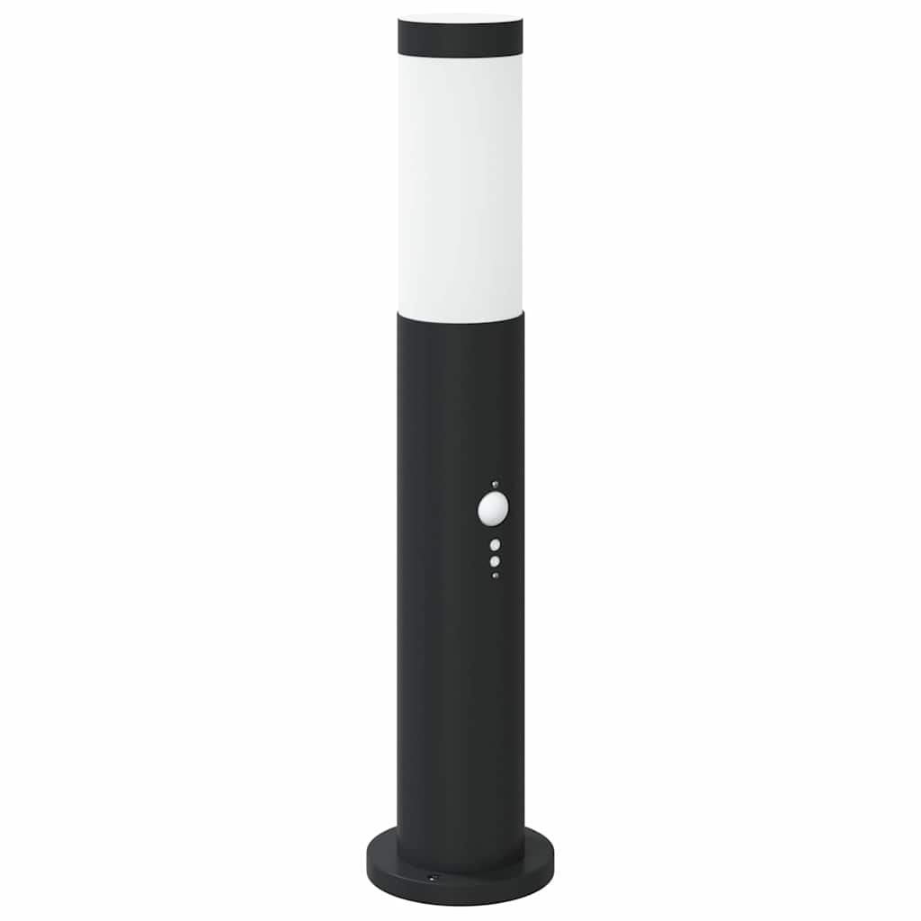 Szenzoros oszloplámpa 50 cm rozsdamentes acélból ip44