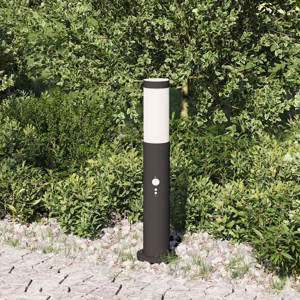 Szenzoros oszloplámpa 50 cm rozsdamentes acélból ip44