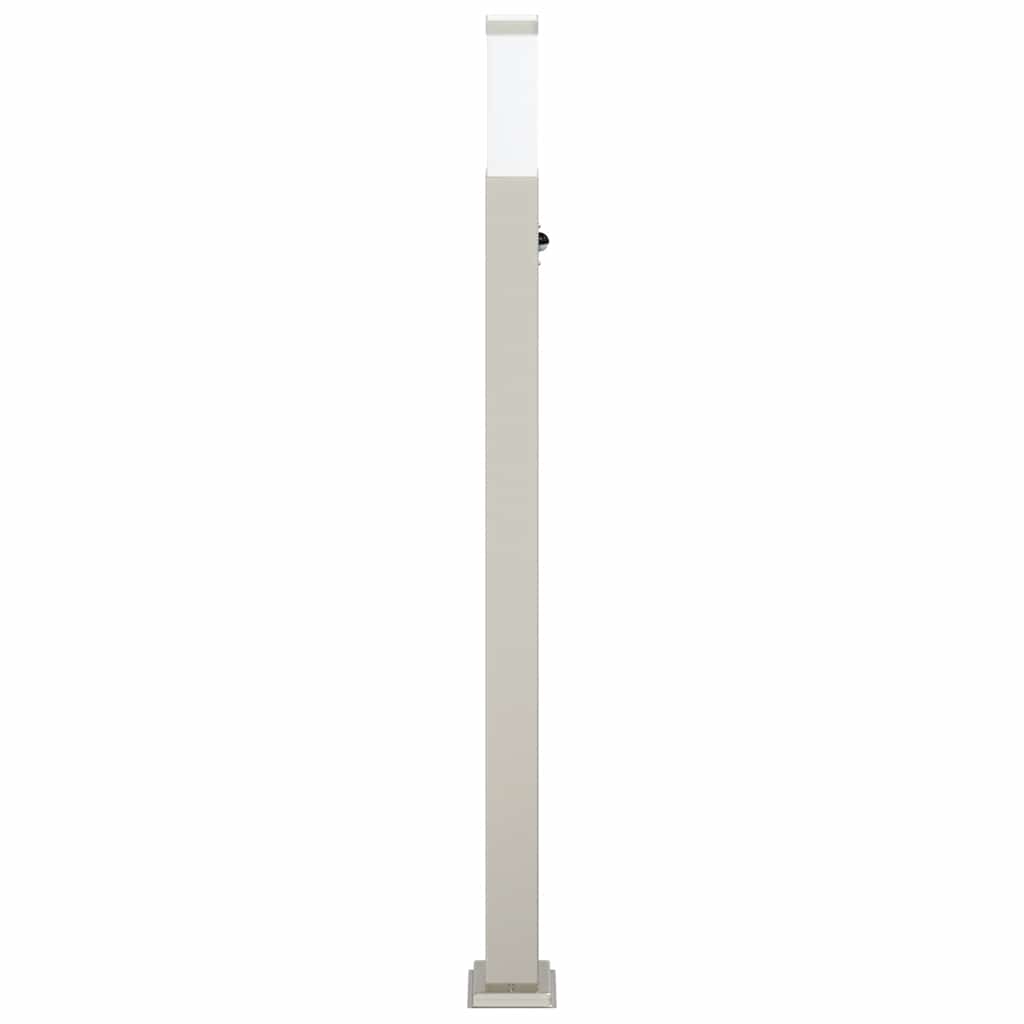 Szenzoros oszloplámpa 110 cm rozsdamentes acél ip44