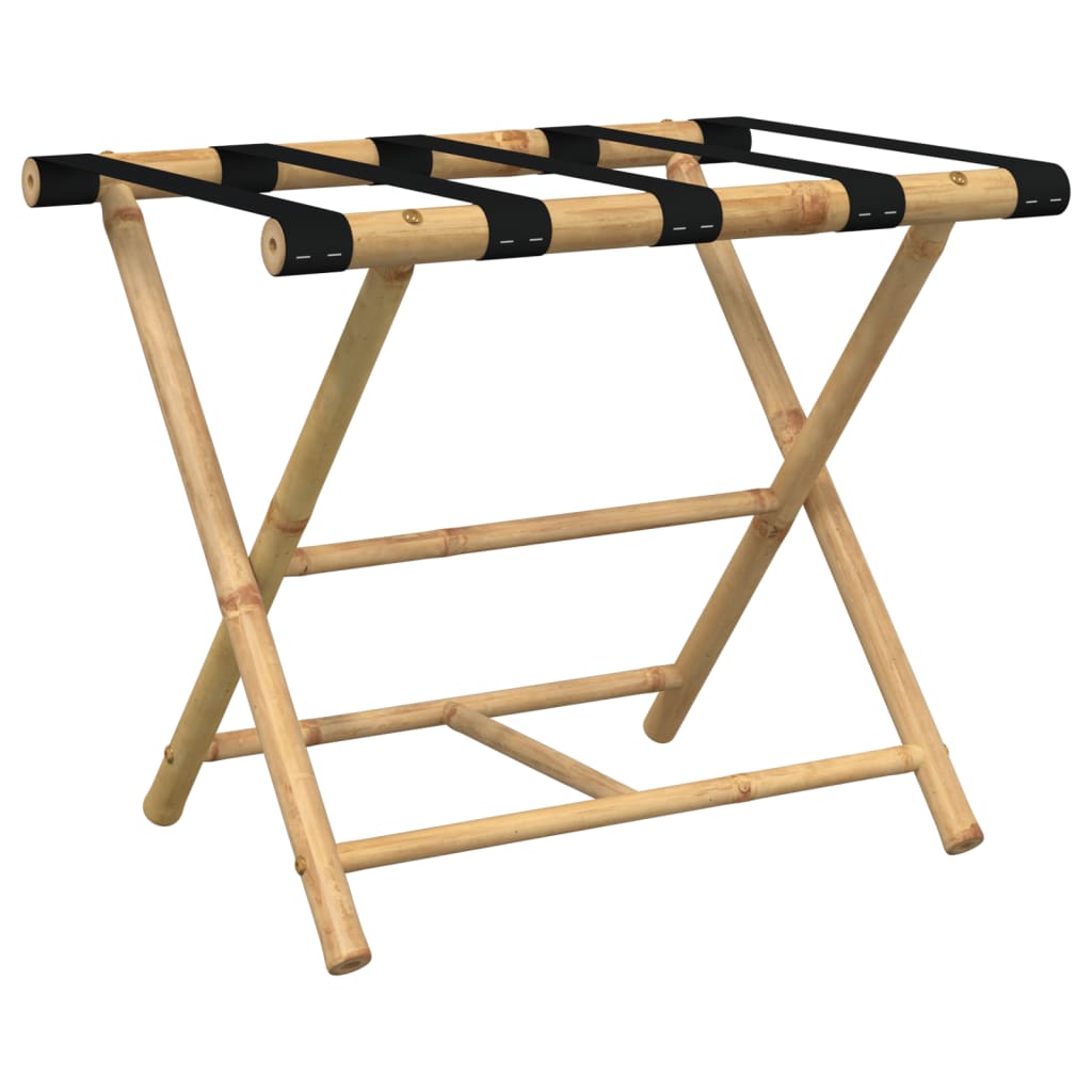 Bambusz összecsukható bőröndtartó 62 x 42 x 50,5 cm Bambusz összecsukható bőröndtartó 62 x 42 x 50,5 cm
