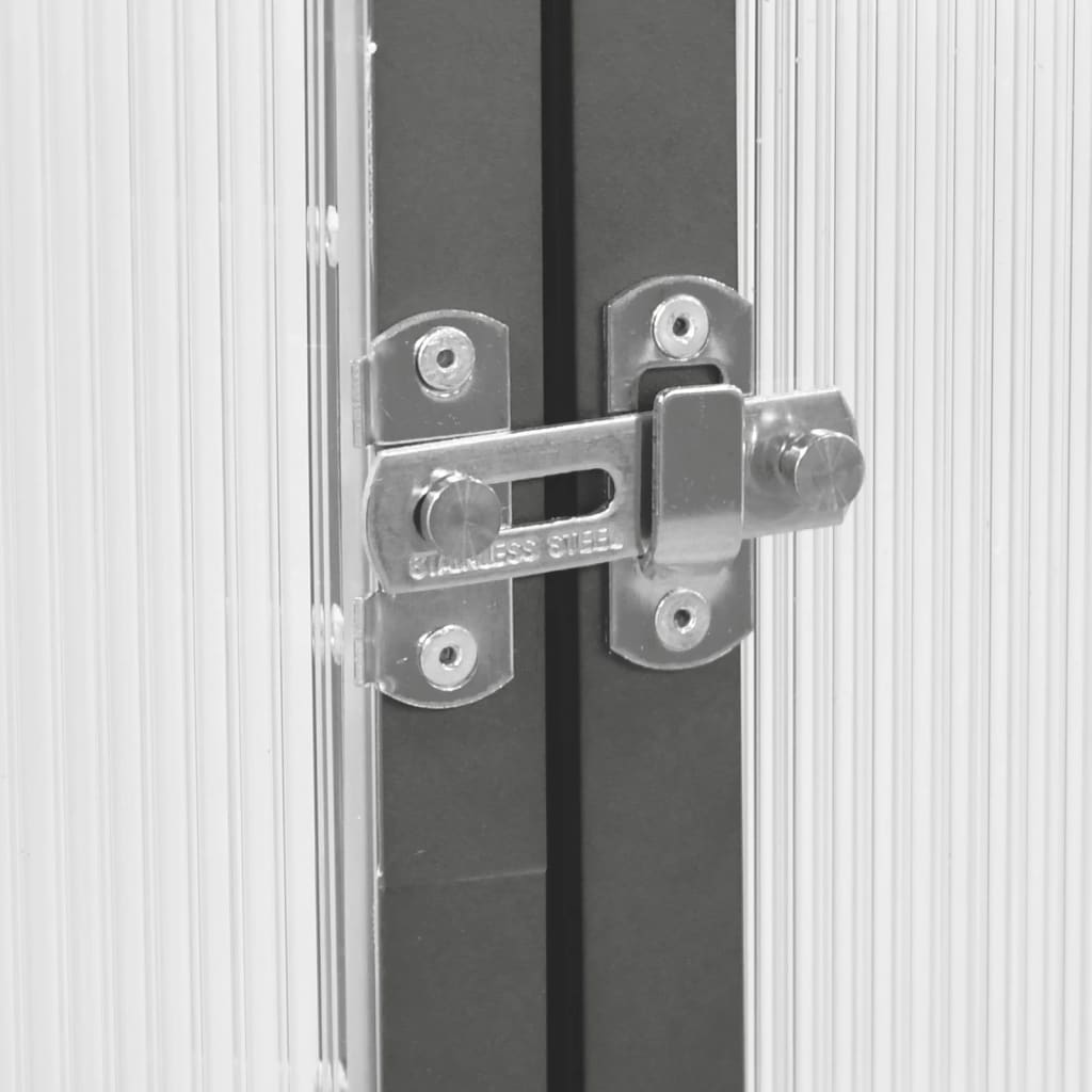 Antracitszürke alumínium melegház alapvázzal 334x169x195 cm