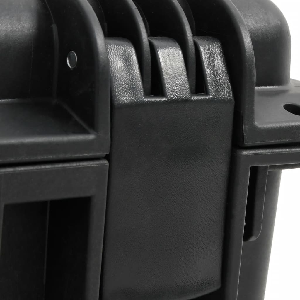 Fekete pp hordozható repülős tok 50,5 x 37 x 14,5 cm