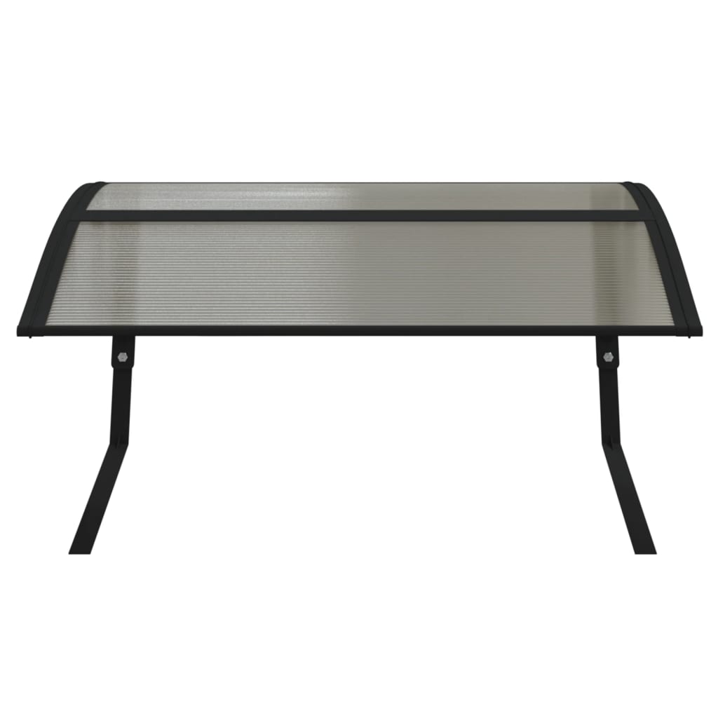 Fekete robotfűnyíró garázs 80 x 101 x 46 cm